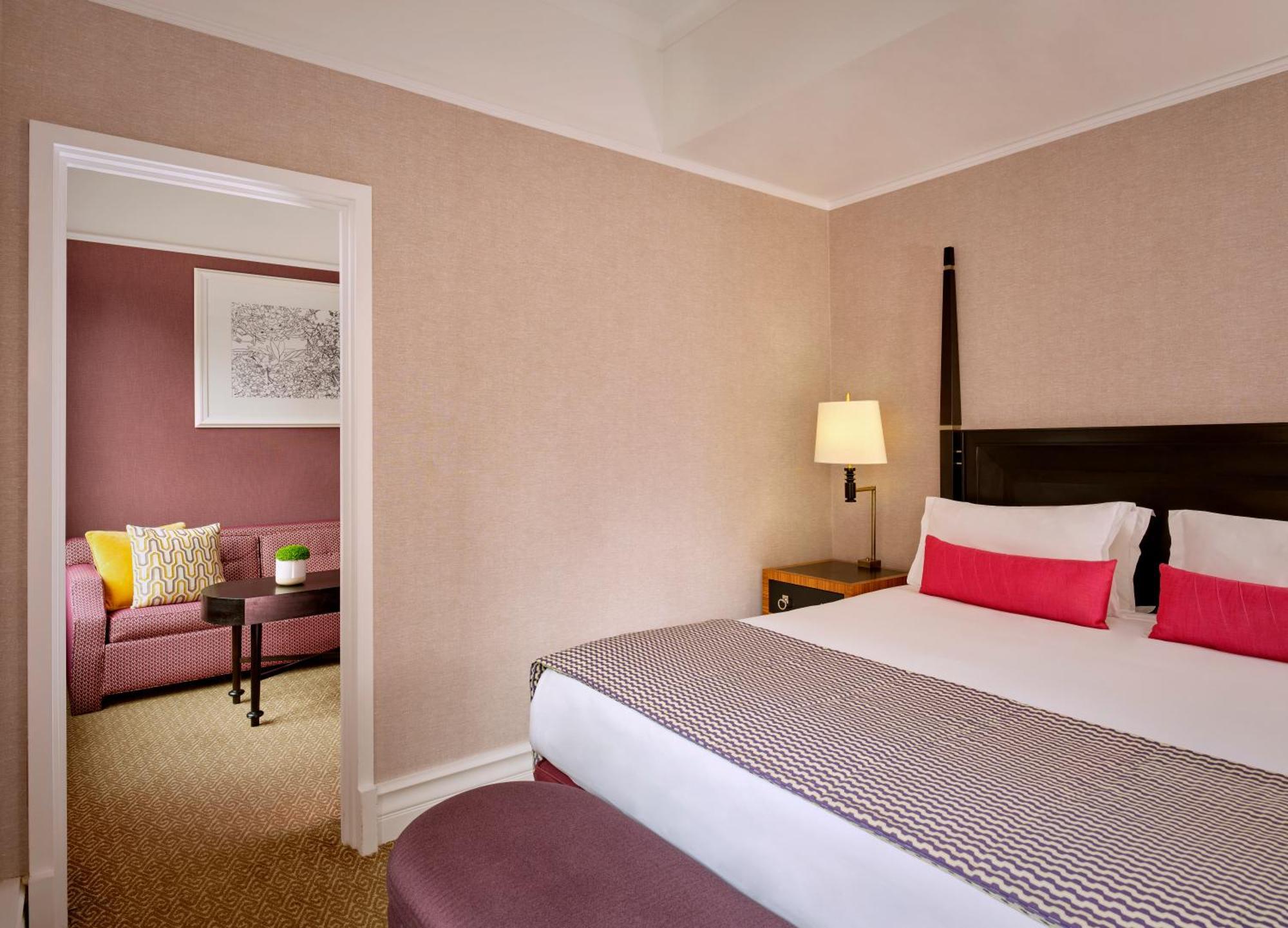 Juniorsuite med king-size-seng og sovesofa